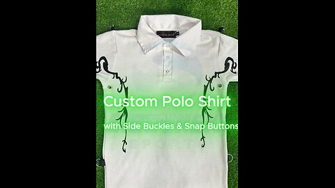 DTF Printed Polo Shirt – Fashion Meets Function
