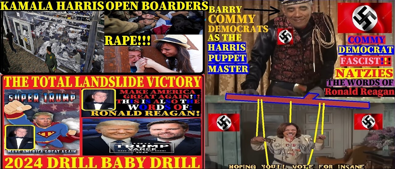 The LAST 107 days of COMMY Kamala Harris was Enough was ENOUGH! a total Invasion NOW an Insurrection