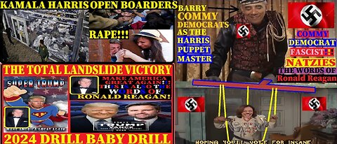 The LAST 107 days of COMMY Kamala Harris was Enough was ENOUGH! a total Invasion NOW an Insurrection