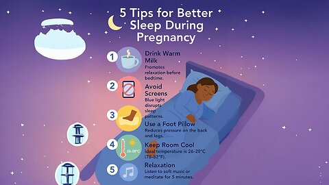 5 Tips for Better Sleep During Pregnancy