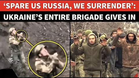 ‘Complete Surrender’: Ukraine’s Special Force Unit Lays Down Arms Near Krasnoarmeysk