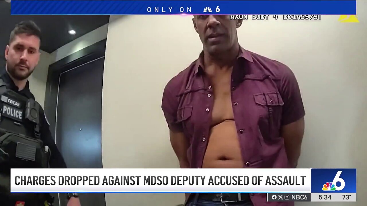 Miami-Dade deputy who allegedly punched a woman he brought home after realizing she had a pen*s,