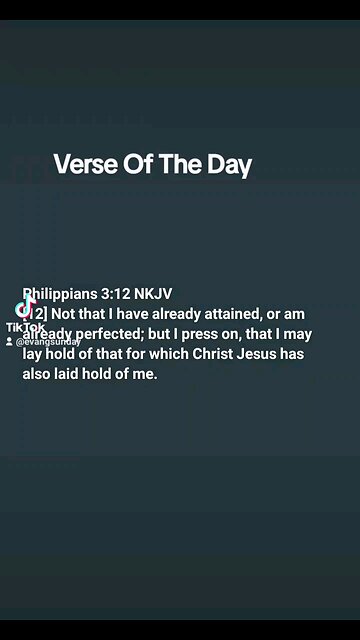 Verse Of The Day
