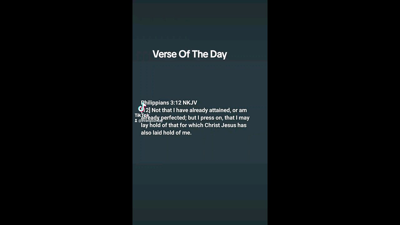 Verse Of The Day