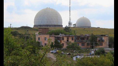 ⚡️ Crimea, UAVs attacked the space object tracking station in Feodosia (radar).