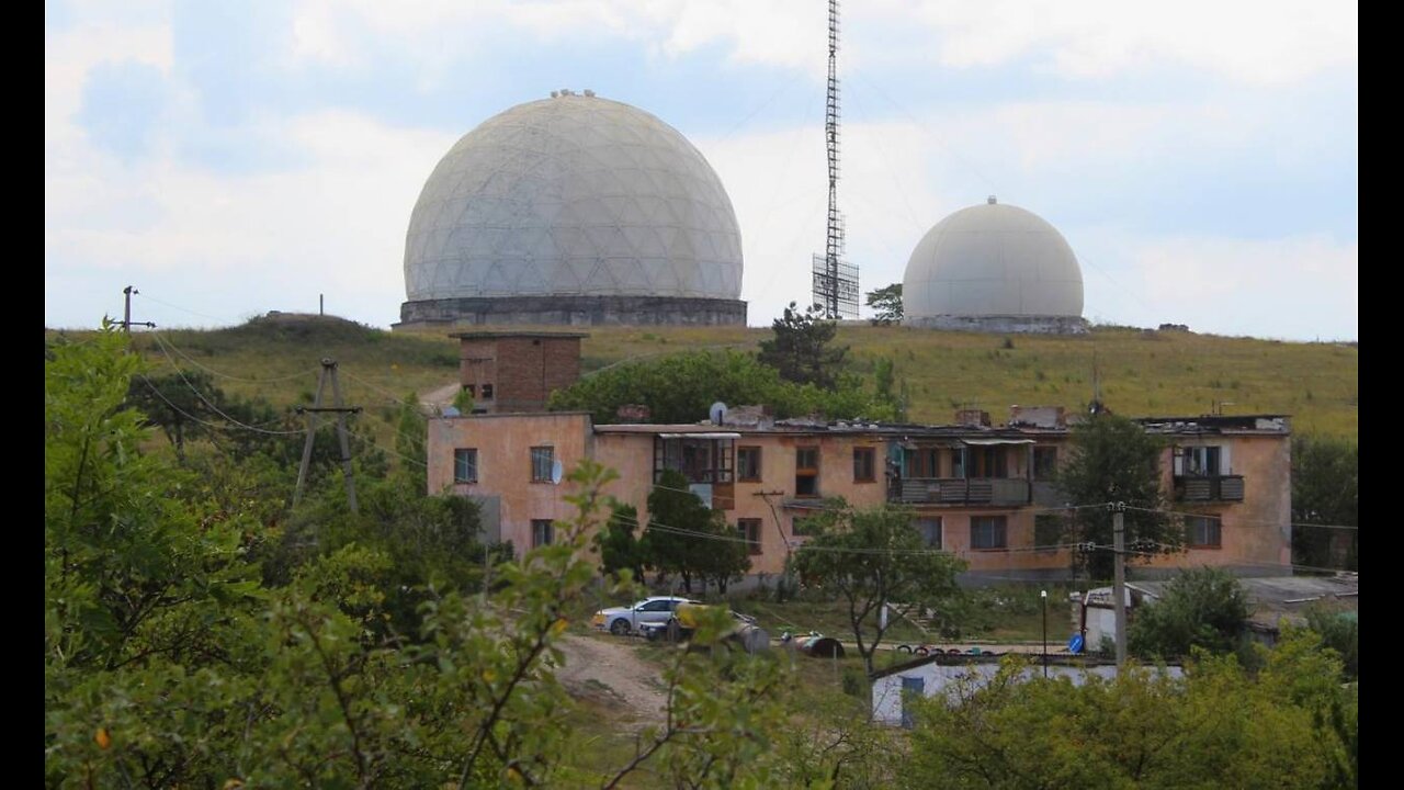 ⚡️ Crimea, UAVs attacked the space object tracking station in Feodosia (radar).