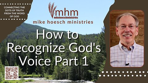 How to Recognize God's Voice. Part 1