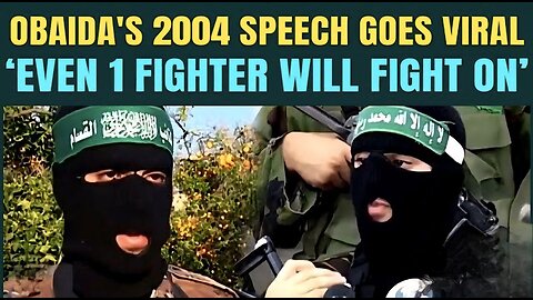 Abu Obaida as a Teen in Gaza: 2004 Speech Resurfaces, Shows His Early Life as Al Qassam Fighter