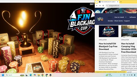 How to install FJN Blackjack Cup Free Download