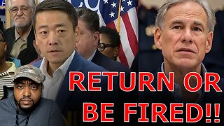 WOKE FUGITIVE Democrats PANIC As Texas Governor Delivers BRUTAL WARNING IF They REFUSE To Return!