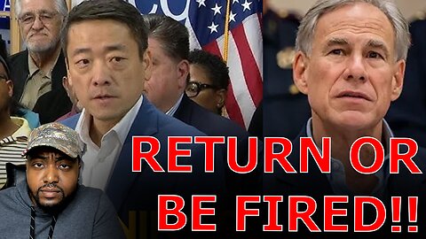 WOKE FUGITIVE Democrats PANIC As Texas Governor Delivers BRUTAL WARNING IF They REFUSE To Return!
