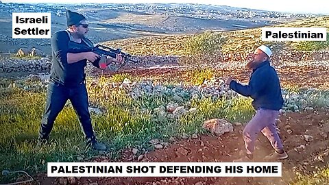 Palestinian Shot Defending His Home