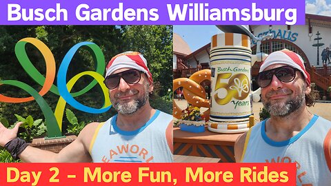 I LOVE this Park, except for that one thing.... Busch Gardens Williamsburg, Epic Road Trip EP03