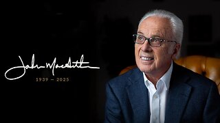 Pastor Scott Show - Remembering John MacArthur. Also is the homeless situation getting better?