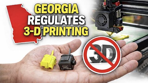 WOW!!! Another Criminalizing￼ 3-D Printing ￼Bill