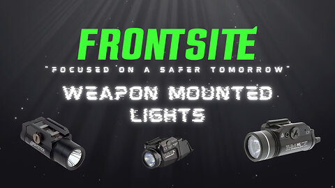 Best Weapon Mounted Lights!