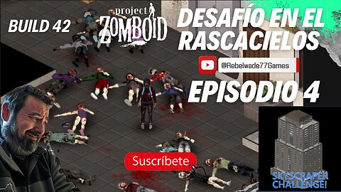 ⚠️ Cada piso es un infierno: intentamos bajar, Y casi no salimos vivos!| Rascacielos Zomboid - Ep. 4