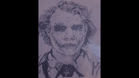 The joker drawing