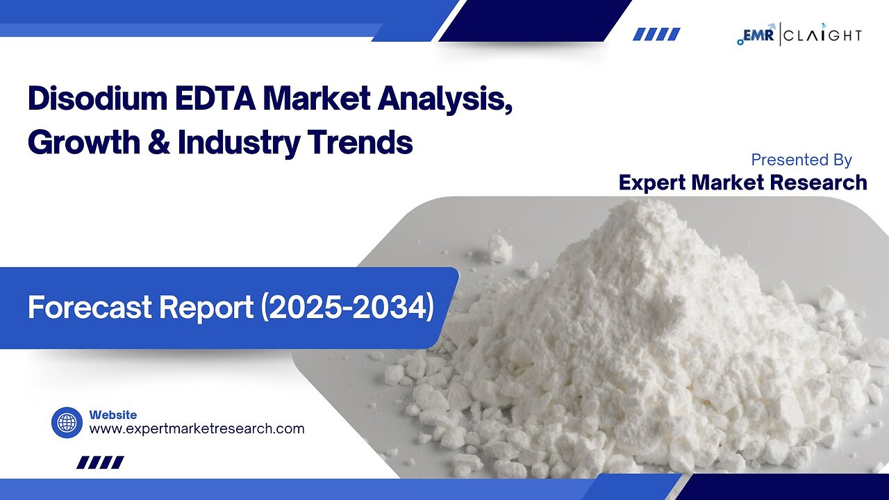 Disodium EDTA Market| Trends, Growth & Forecast 2025-2034