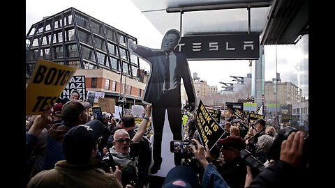 ‘TESLA TAKEDOWN’: Anti-Musk protesters call for day of action
