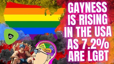 Gayness Is Rising In The USA, AS 7.2% are LGBT