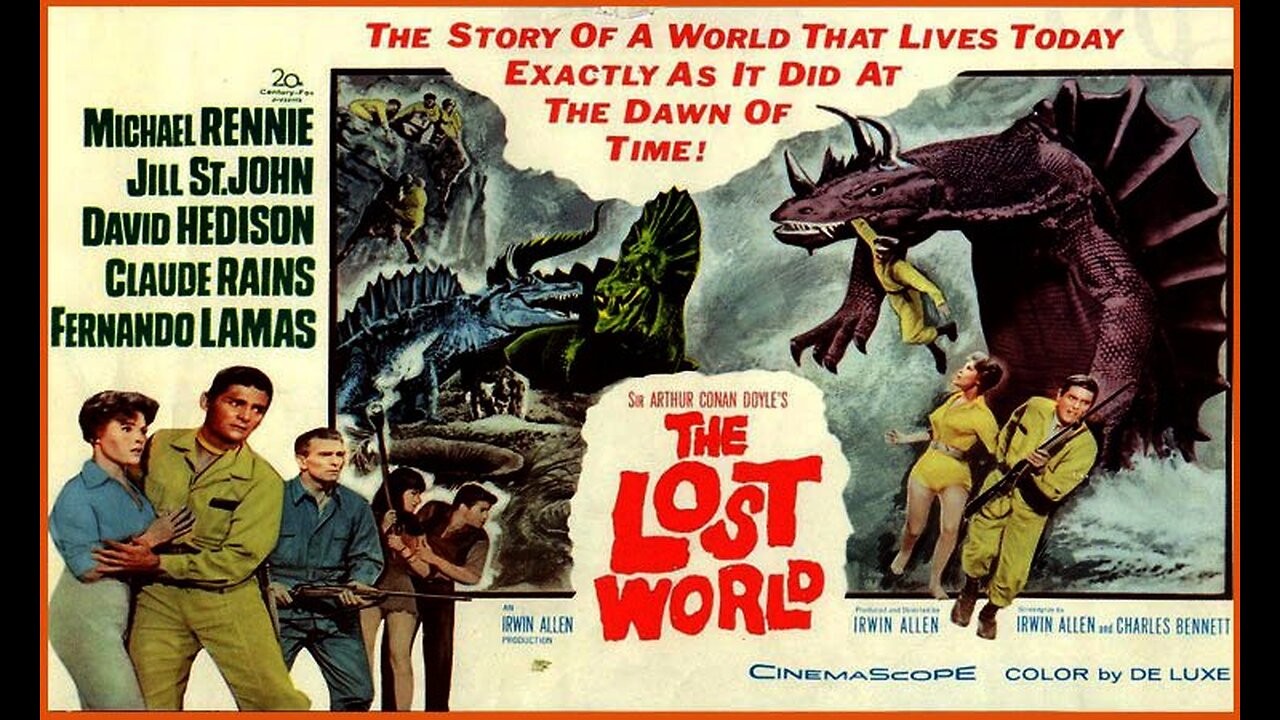 The Lost World (Movie Trailer) 1960