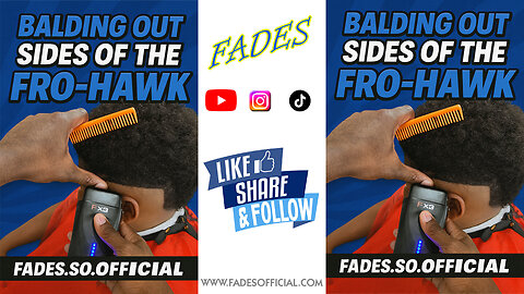 Frohawk: Balding out the sides.