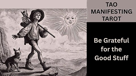 BE GRATEFUL FOR THE GOOD STUFF