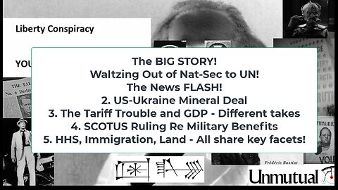 Liberty Conspiracy LIVE 5-1-25 Waltzing, Ukraine Minerals, Warrants for ICE?