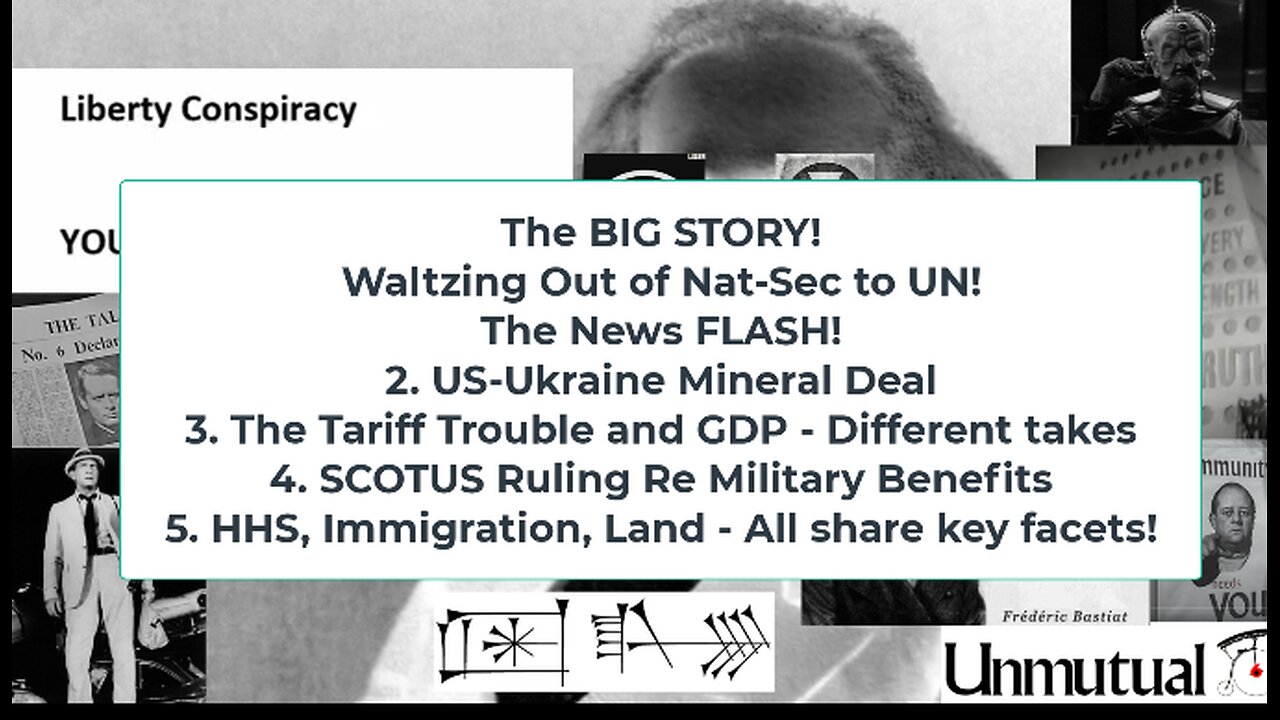 Liberty Conspiracy LIVE 5-1-25 Waltzing, Ukraine Minerals, Warrants for ICE?
