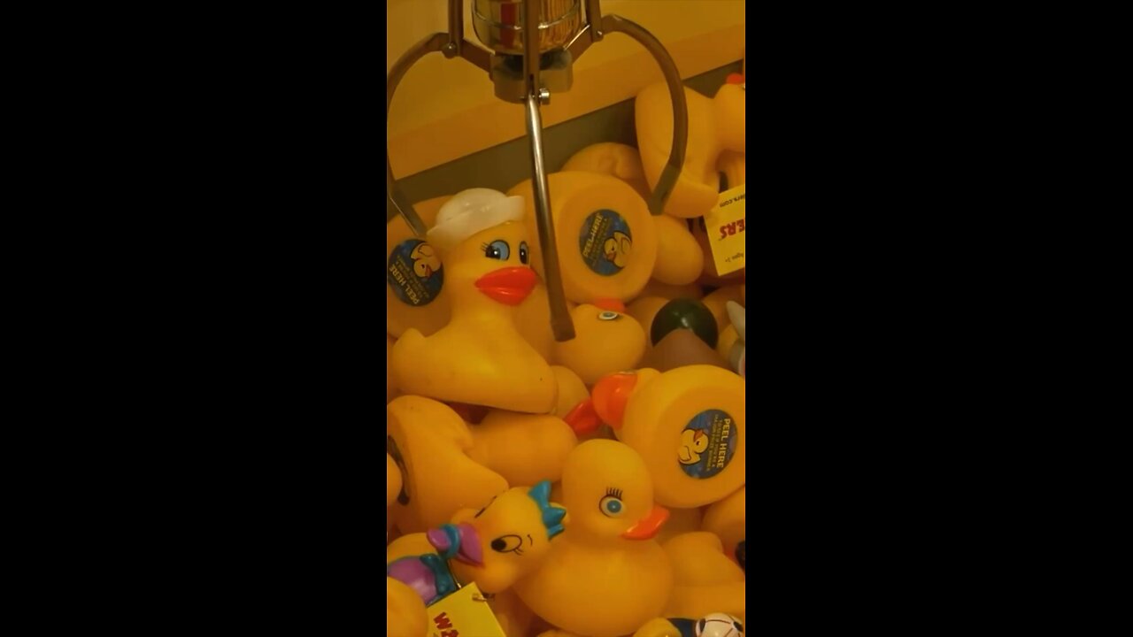 Lucky Duck Claw Machine! 🐥