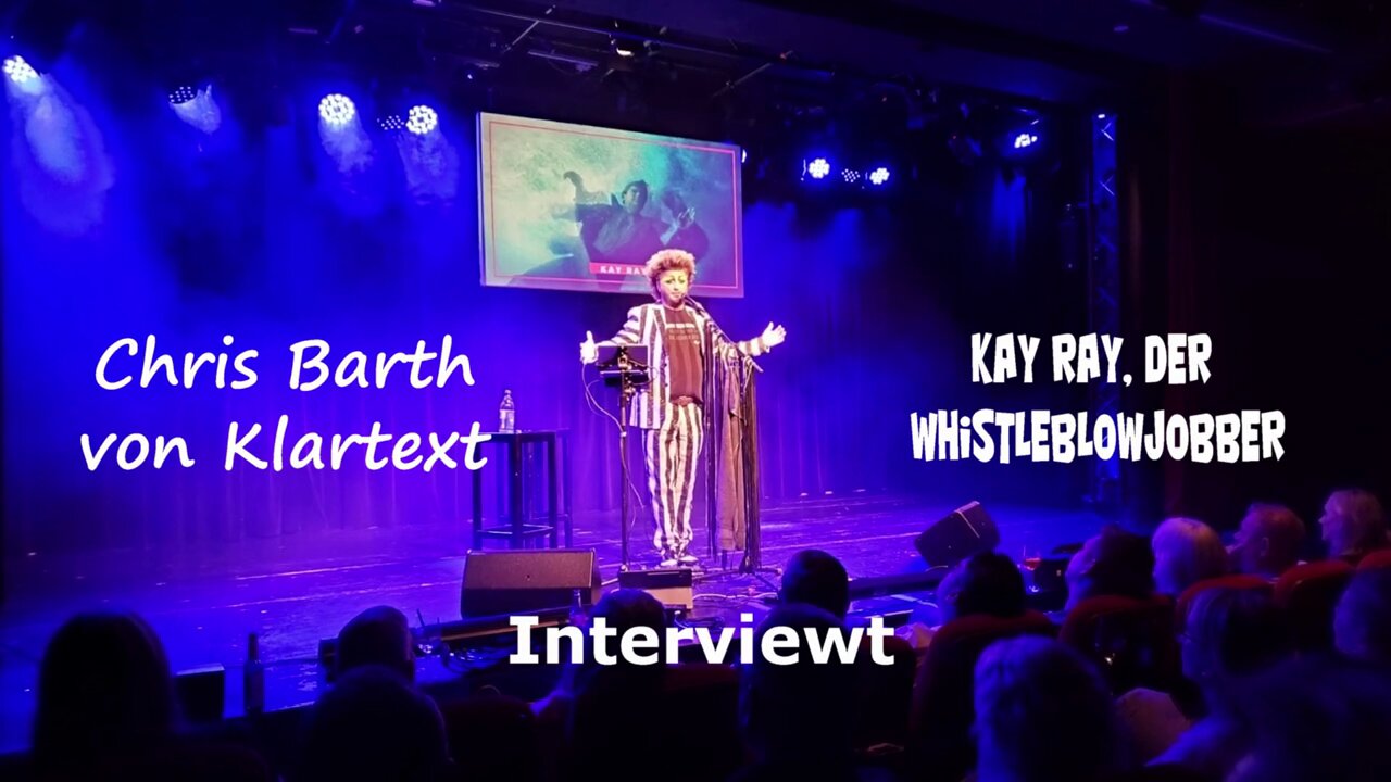 KAY RAY: LAUT, GRELL UND GNADENLOS EHRLICH - KLARTEXT.DENKEN - DAS INTERVIEW