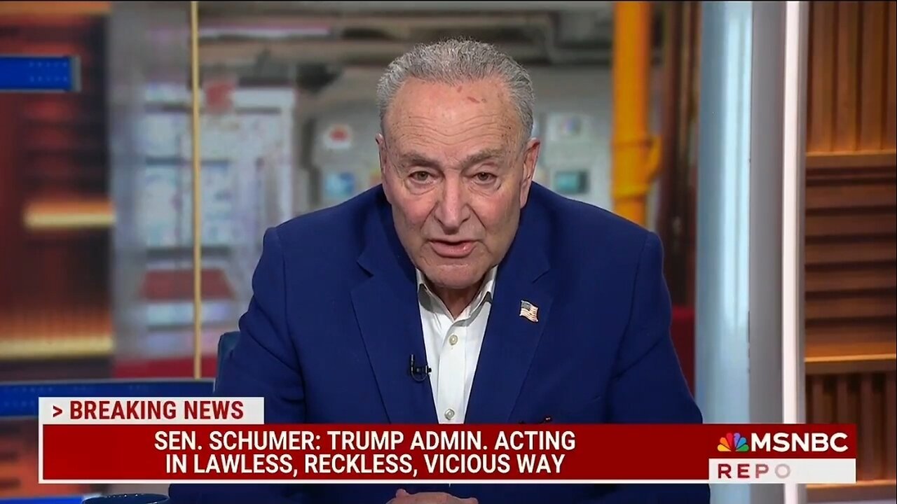 Sen Chuck Schumer Threatens Trump: Extraordinary Action If He Defies SCOTUS