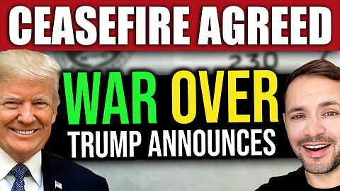 BREAKING: Trump says CEASEFIRE DEAL DONE with Iran & Israel