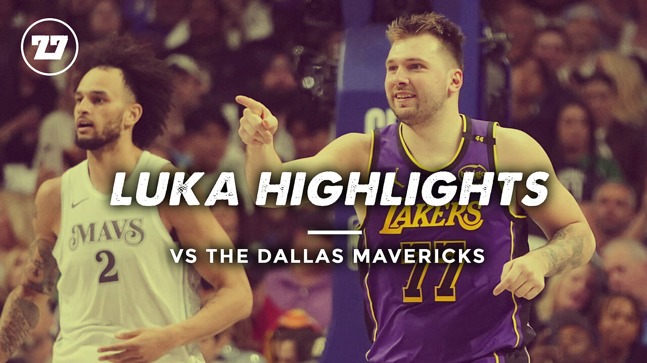 Luka Doncic Highlights vs Dallas Mavericks