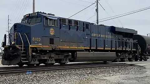 Norfolk Southern 178 (Norfolk Western Heritage Unit 8103) 04/27/2023