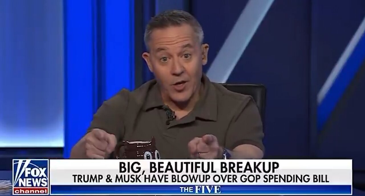 Greg Gutfeld Reacts To Trump And Musk Feud: "Knock It OFF!"
