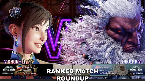 Kuya Kalbo SF6 Ranked Roundup. Chun Li Master Rank [Hori Fight Stick]