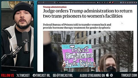 "Judge ORDERS Trump To Place MEN In Womens Prison, A Constitutional CRISIS Has Begun"