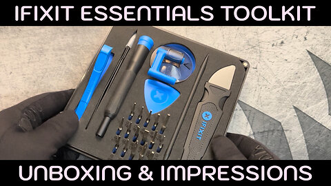 IFIXIT Essentials Electronics Repair Kit Unboxing & Impressions