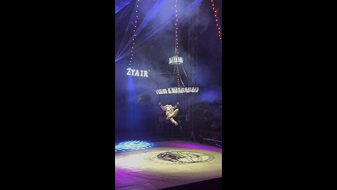 Chandelier amazing acrobatics