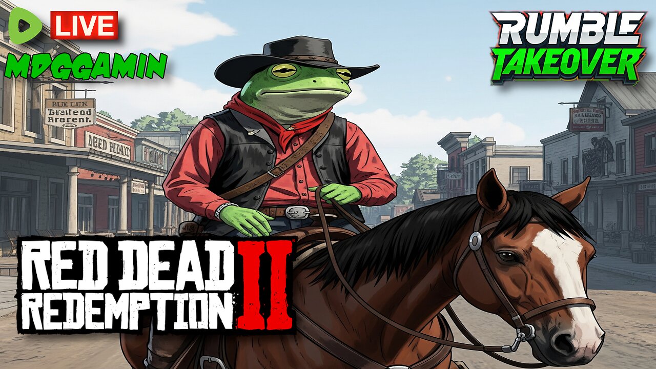 🔴LIVE - Red Dead Redemption 2 - A Snake in My Boot? - #RumbleTakeover