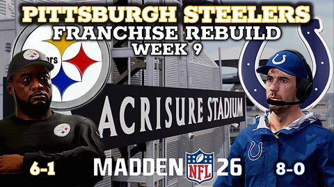 POSSIBLE UPSET ALERT IN MADDEN 26 FRANCHISE MODE WEEK 9. WILL THE COLTS REMAIN UNBEATEN?