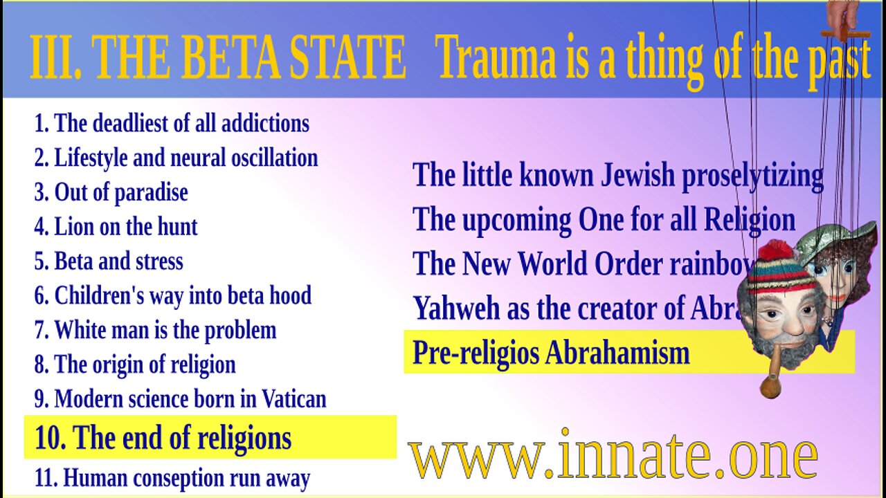 #91 Pre-religious Abrahamism – Trauma is a thing of the past