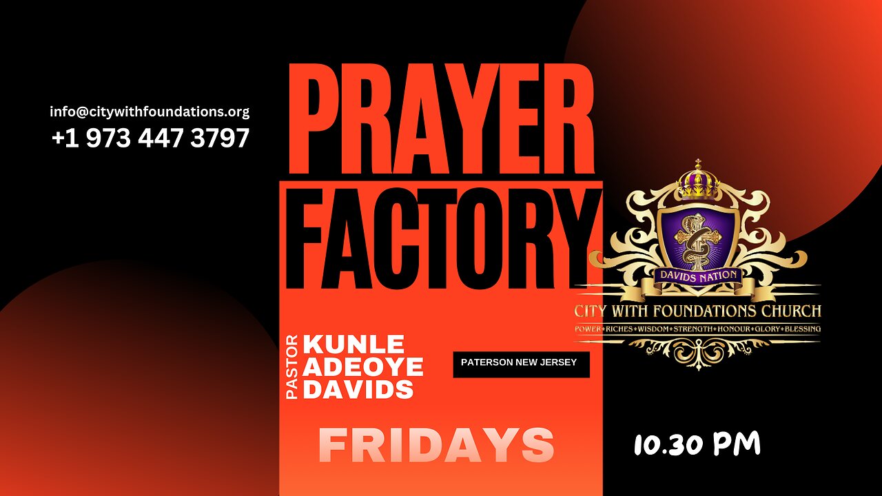 PRAYER FACTORY RE-BROADCAST