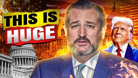 BREAKING: TED CRUZ JUST DROPPED A MAJOR BOMBSHELL!!