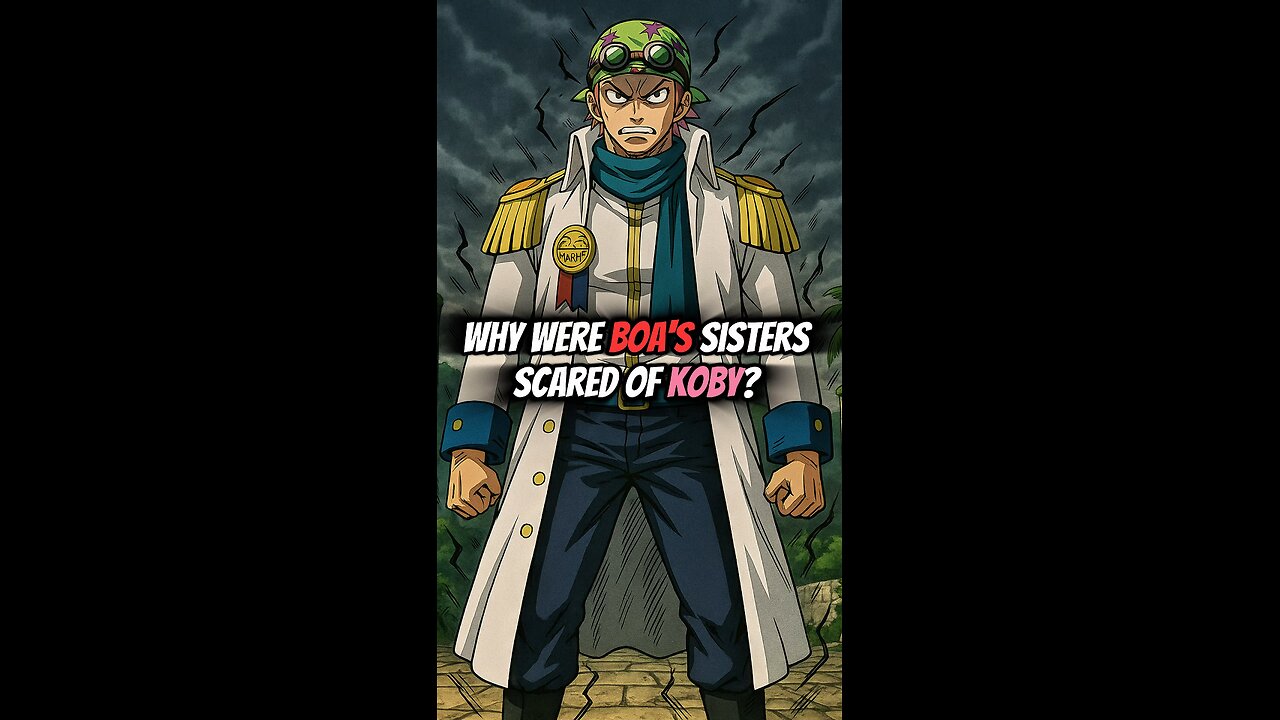 Why Were Boa’s Sisters Scared of Koby? #onepiece #eloypiece #amazonlily