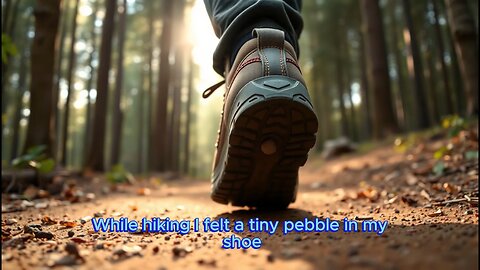 The Pebble In The Shoe - Motivational Story