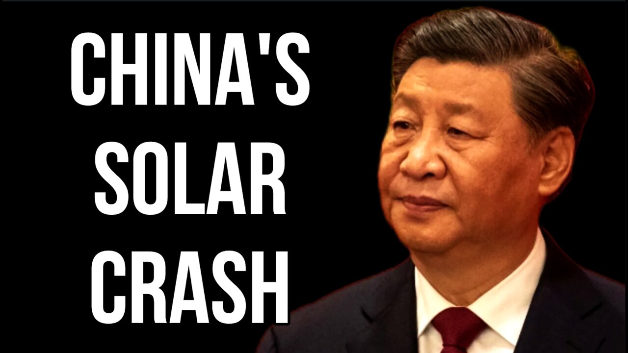 CHINA’s $350 Billion Solar Industry Just Crashed