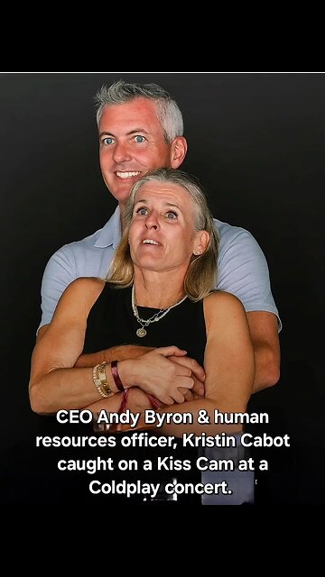 Coldplay Kiss Cam, CEO busted